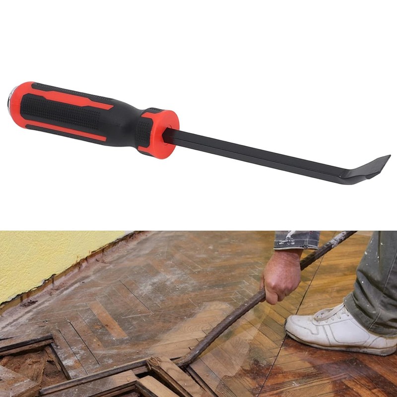 Ezweiji Pry Bar, Professional Pry Bar with Plastic Soft Grip