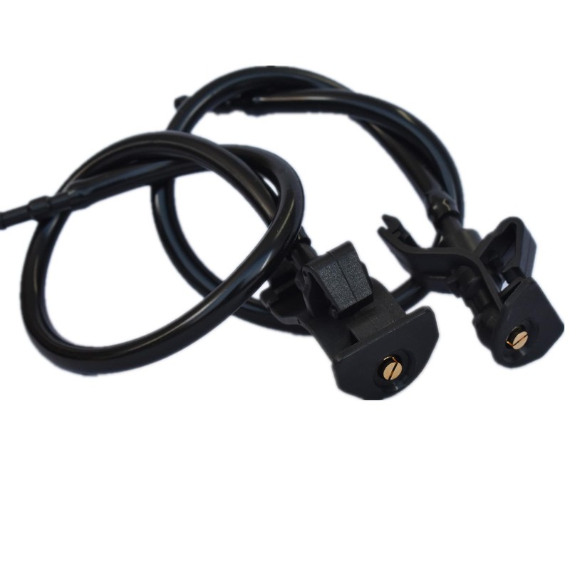 1Pair BB5Z-17603-A Front Windshield Washer Nozzles Spray Jet Compatible with