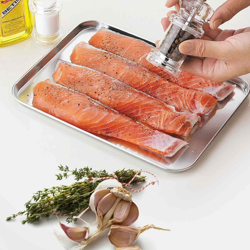 TeamFar Baking Sheet Set of 4, Stainless Steel Baking Pan
