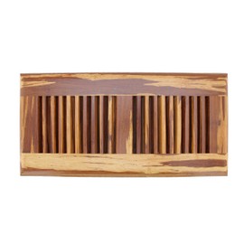 BambooMN 4" Inch x 12" Inch Inch Strand Woven Bamboo Floor Register Air Vent Indent Cover - Tiger - 2 Covers