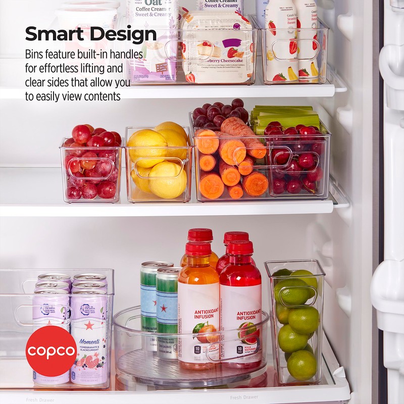 Copco Mini Storage Set, Set of 4, Clear