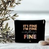 Rone168 Inspirational Gifts for Women, Its Fine I am Fine