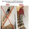 Rock Steady Cane Stair Assist Cane – Less Effort Going