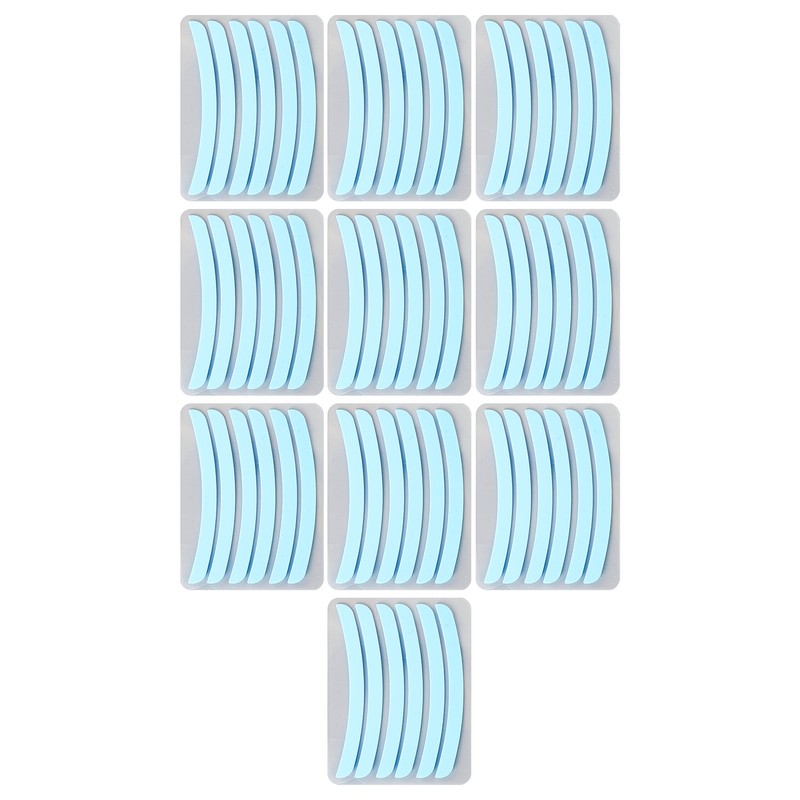 30 Pairs Silicone Eyelash Lift Curved Shape Reusable Soft Rods