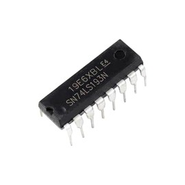 Circuito Integrado Chip IC 74LS193 Contador Binario TTL Ascendente y Descendente 74193 (3 Piezas)