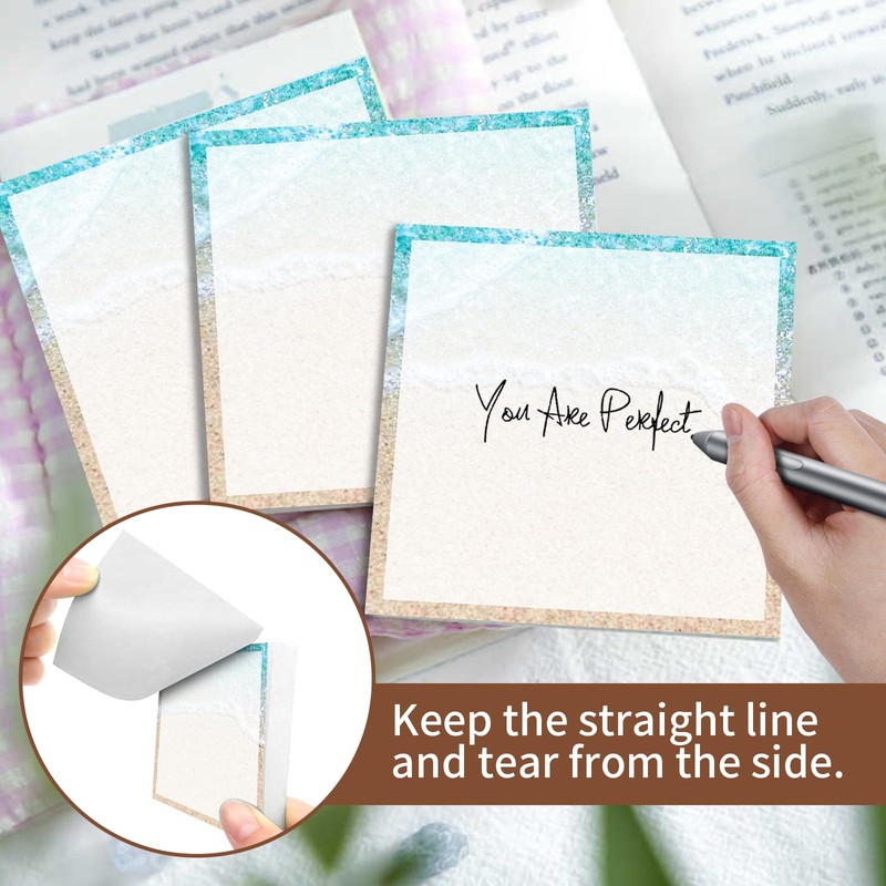AFYEWKC Sticky Notes 3x3 Inches, Cute Self-Stick Pads, Funny Self-Sticky