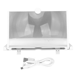 12 Inch Bluetooth Speaker Phone Amplifier Video Amplifier Projector with Pull Out Smartphone Holder