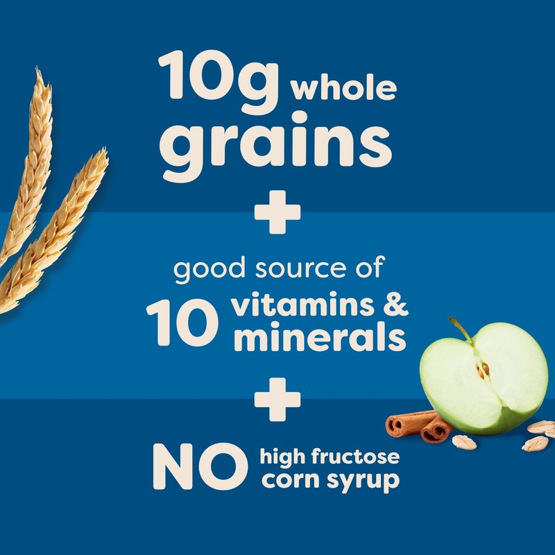 Kellogg's Nutri-Grain Cereal Bars made with 14g Whole Gain, Apple