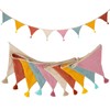 TNSLAND Garland Bunting Children's Room Bunting Fabric Bunting Outdoor Weatherproof