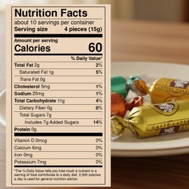 Coffee Rio Coffee Candy Variety Pack of 4 Original, Caffe Latte, Kona Island, & Irish Crème Mint 5.5 Ounces - Made in the USA, Kosher Candy