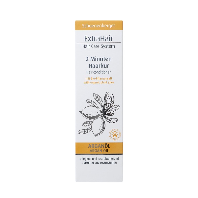 Schoenenberger Naturkosmetik ExtraHair 2-Minute Hair Treatment BDIH 200 ml