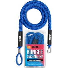 Bungee Anchor Rope Boat Anchor Rope Bungee Anchor Line Elastic Anchor Snubber 7ft to 14ft Blue