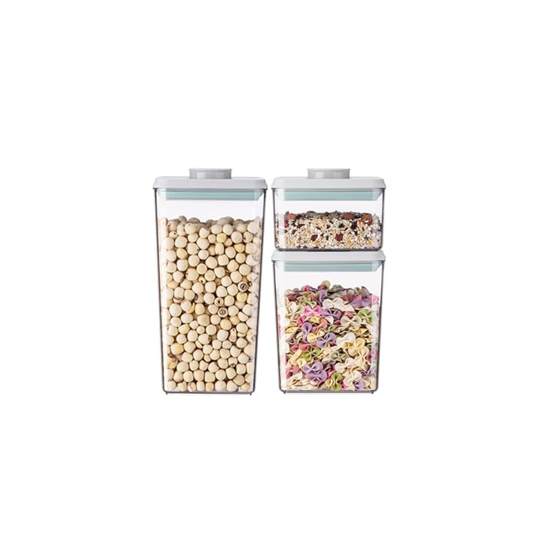 Food Storage Containers with Lids Airtight- 3Pcs BPA-Free Kitchen and