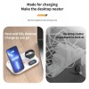 Unbranded 4 In 1 Wireless Charger Fast Charging Station Dock