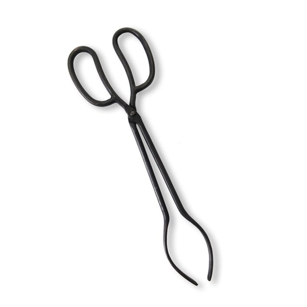 Garden Trading Coal Tongs Crafted in Cast Iron | H37