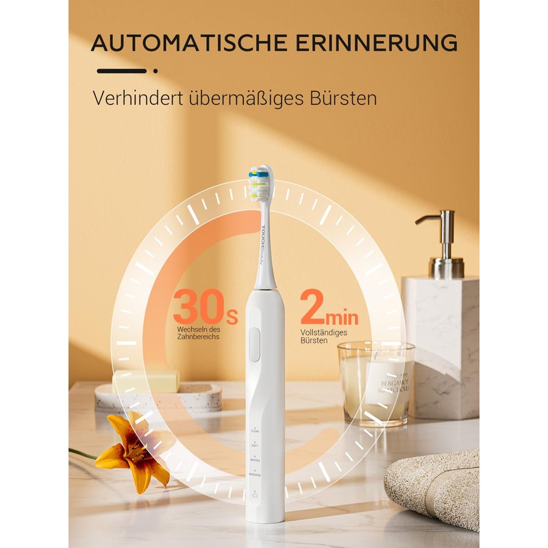 Brosse à dents électrique-TOUCHBeauty Brosse à dents électrique Brosse à