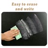OHYER Small Blackboard for Hanging Chalkboard Message Board Sign Double-Sided