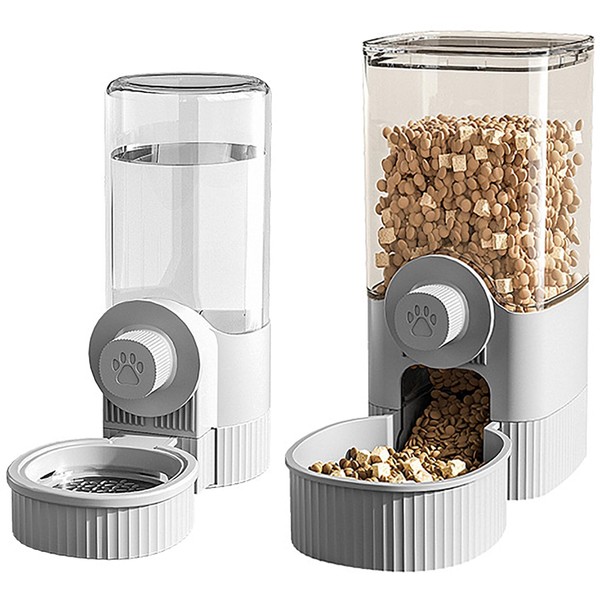 GKYMYZ Automatic Rabbit Feeder,auto Water Dispenser for Pets,Hanging Automatic feeders