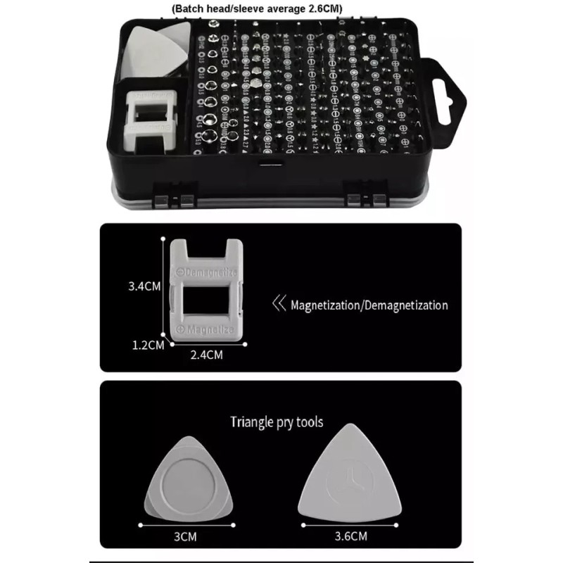 Kingsdun Screwdrivers Tool Kit For Clock Smart Watch GPS Diving