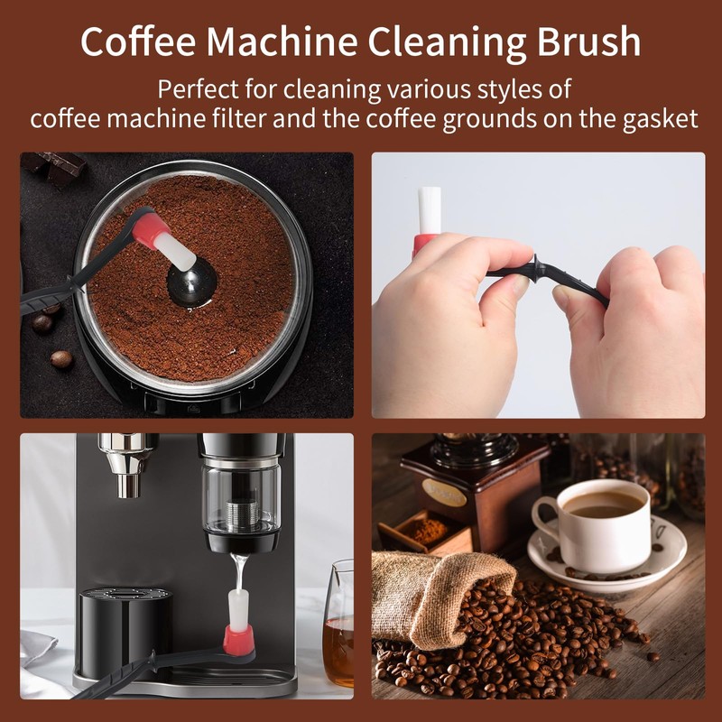 2 x Espresso Brush Set, Coffee Brush Set, Professional Coffee