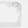 Chrome Frog License Plate Frames, 3D Horror License Plate Frames