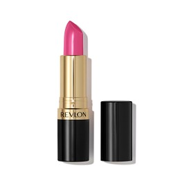 Lápiz labial Revlon Super Lustrous, color de labios de alto impacto con fórmula cremosa hidratante, infundido con vitamina E y aceite de aguacate en rosa, Pink Promise (778)