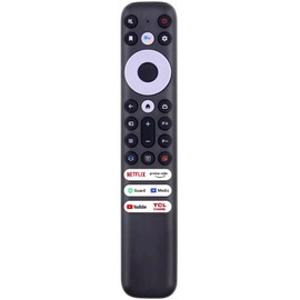 Replacement TCL Remote Control for TCL TV remote control android smart 4K LCD LED TV 32DS520 40S6000FS 49DP600 49S6000FS 50DP600 F43S5916 H32S5916 - NO SETUP REQUIRED