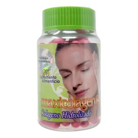 Maxicolagen8 Colageno Hidrolizado (100 Caps) Maxicloruro Sabor Natural