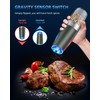 Sweet Alice Gravity Electric Pepper and Salt Grinder Set, Adjustable