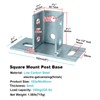 OTTFF 4 Pack 2 Slot U Post Base for 1-5/8"