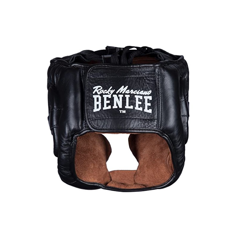 Benlee Rocky Marciano Headguard Full Protection - Black, Small/Medium
