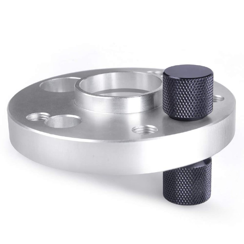 ZHSYMX 1-1/8" Two Hole Pins Pipe Fitter 6061 Aluminum Lightweight