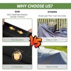 Zenicham Lawn Mower Cover, 600D Waterproof Zero Turn Mower Cover,