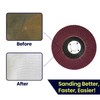 Dapetz ® Flap Discs 115mm 120 Grit Grinding Discs 4.5"