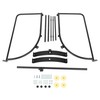 KUAFU 55 Gallon Drum Cradle 600lbs Drums Dolly Cart Drum
