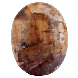 Nupuyai Worry Stone, Precious Stone, Tumbled stone, Oval Shape Crystal Healing Stone, Pocket Stone for Massage, Reiki and Home Decoration