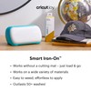 Cricut Smart Iron On (5.5in x 19in, Glitter Aqua) for