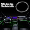 X AUTOHAUX 2.5m 8.20ft 4mm 0.16" Transparent Universal PMMA Optic