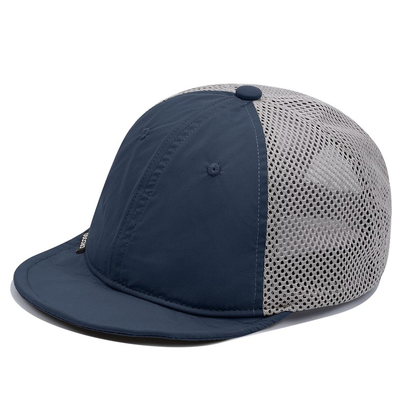 Croogo Men's Umpire Cap, Mesh Cap, Short Brim, Soft Hat,