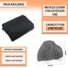 Bicycle cover for 2 bicycles, excellent protection against rain, sun