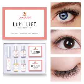 Lash Lift Kit，Eyelash Perm Kit，Professional Semi-permanent Eyelash Lift Kit Lash Curling Wave Kit, Elegant and Long-Lasting Effects for Beauty Salon Home Use
