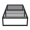 EMODA 16 Inch Narrow Twin Bed Frame 30x75, Heavy Duty