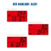 Runleader Digital Tach/Hour Meter,DC8V to 65V Volt Meter Gauge,Maintenance Track,Backlights