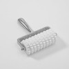 American Metalcraft DDCH7755 Ten-Wheel Casted Handle Dough Roller Docker, Plastic