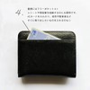 Giselle Women's Men's Bi-Fold Bifold Wallet, Mini Wallet, Thin, Cowhide