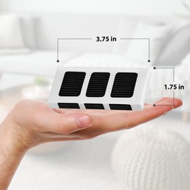 Paultra2 Frigidaire Refrigerator Air Filter Replacement Compatible with Pure Air Ultra 2 Frigidaire Filter, Frigidaire Gallery Air Filter Replacement and Electrolux Refrigerators 5303918847 (2 Pack)