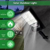 Duewot Solar Lights Outdoor, 6 Pack 1000 Lumens Motion Sensor