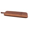 Point-Virgule Walnut Wood Serving Board with Handle, Perfect for Serving