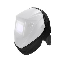 Welding Helmet Extended Cover and Bib Set ，Split Wrap-Around Design with Press Fit Seal for Full Neck and Head Protection, Welder Hood Accessories