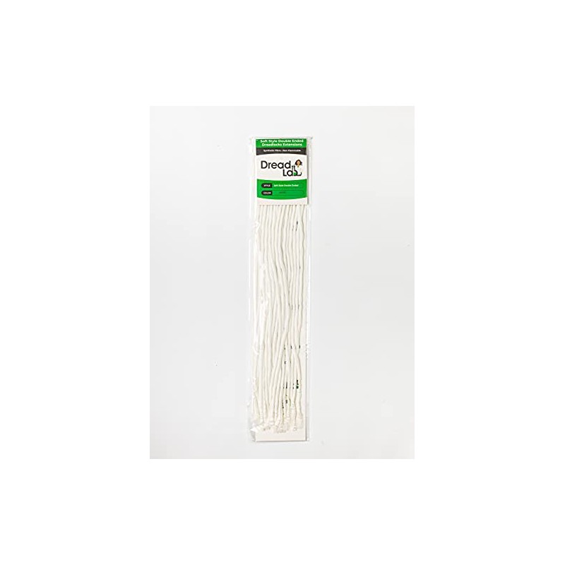 DreadLab 10 x Soft Double Ended Synthetic Grid Curls -